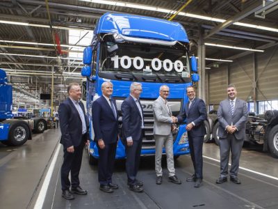 DAF PROIZVEDEL 100.000 CF IN XF TOVORNJAKOV V ROKU DVEH LET