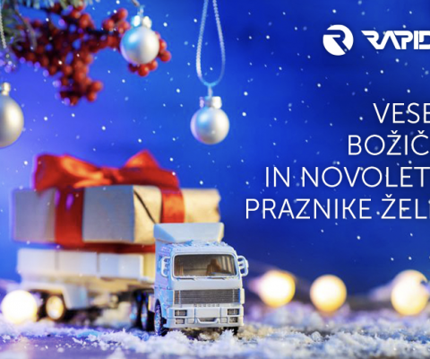 Vesele Božične in novoletne praznike želim