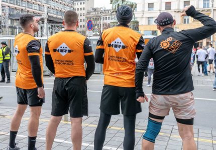 Rapidex in NRF na Beograjskem maratonu